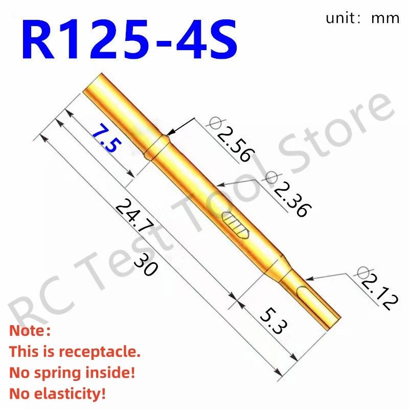 R125-4S ׽Ʈ  P125-B Ŭ Ȳ Ʃ ϵ , Ʈ ִ  κ , 30mm ܰ 2.36mm, 100 